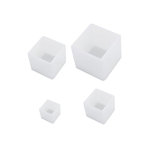 OSALADI 4 Stück Teiliges Silikonform Set für Epoxidharz Würfelform für Diy Schmuck Weiß für Kreative Bastelprojekte OSALADI 4 Stück Teiliges Silikonform Set für Epoxidharz Würfelform für Diy Schmuck Weiß für Kreative Bastelprojekte von OSALADI