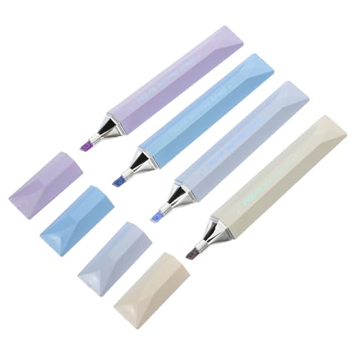OSALADI 4 Stück Textmarker mit weicher Spitze Filzstifte Blau sortiert Farbe Notizmarkierungsstifte Ästhetische Farbstifte Markierstift beachten Mark Stifte Plastik OSALADI 4 Stück Textmarker mit weicher Spitze Filzstifte Blau sortiert Farbe Notizmarkierungsstifte Ästhetische Farbstifte Markierstift beachten Mark Stifte Plastik von OSALADI
