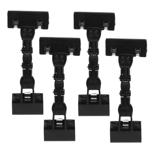 OSALADI 4 Stücke Einstellbarer Etikettenclip Malklammern Malerklammer aus Kunststoff Halter für Büroklammern Malerei-Clip Doppelkopf-Malclip Malplattenclip kopieren Eisen Schwarz OSALADI 4 Stücke Einstellbarer Etikettenclip Malklammern Malerklammer aus Kunststoff Halter für Büroklammern Malerei-Clip Doppelkopf-Malclip Malplattenclip kopieren Eisen Schwarz von OSALADI