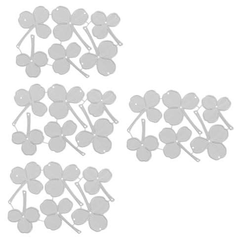 OSALADI 4 Teilige Metall Messerform Zum Basteln Kartenformen Erstellen Von Scrapbooking Alben Stanzformen Für Zuhause Stanzformen Für Bastelarbeiten Metallstanzungen von OSALADI