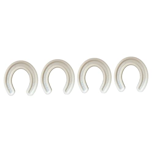 OSALADI 4 Teilige Silikonform Für Seifenherstellung Bad DIY Formen Für Kerzen Handgefertigte Bedarfsartikel Hufeisenform Duftkerzenform Kerzenformen Hufeisenförmige Formen von OSALADI