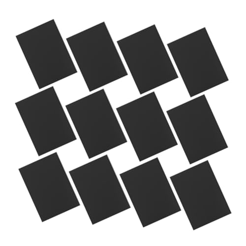 OSALADI 40 Blatt Schwarzer Dicker Karton Schwarzes Scrapbook-papier Kartenpapier Schwarzes Posterpapier Weihnachtskarton Schwarzer Karton Bastelkarten Schwarze Karte Schwarz Papier von OSALADI