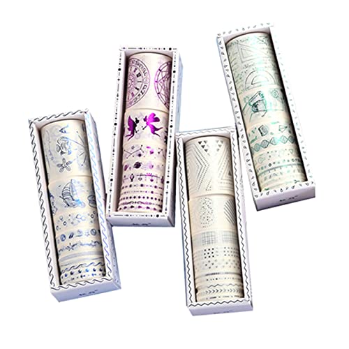 OSALADI 40 Rolle Kreative Diy Washi Klebebänder Gilding Paper Tape für Fotoalben Handaccount und Scrapbooking für Schüler Einzigartigen Designs Frischen Farben von OSALADI