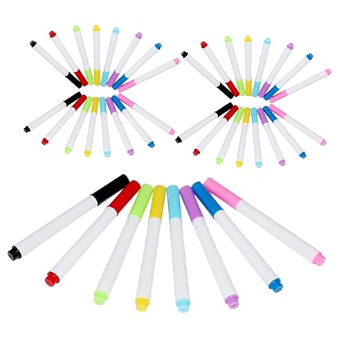 OSALADI 40 Stück Abwischbare Whiteboard Marker Farben Multifunktionale Trockenlöschmarker für Malen Notizen und Kreative Projekte OSALADI 40 Stück Abwischbare Whiteboard Marker Farben Multifunktionale Trockenlöschmarker für Malen Notizen und Kreative Projekte von OSALADI