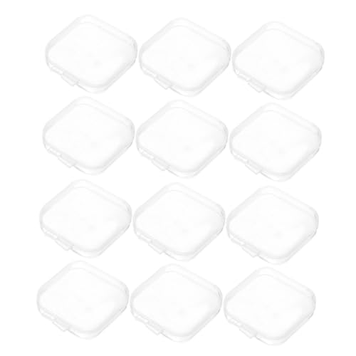 OSALADI 40 Stück Kleine Aufbewahrungsboxen Transparent Robuste Mini Schmuck und Ohrstecker Organizer Vielseitige Sortierboxen für Ohrstöpsel Perlen Ringe Tragbar für Büro Schlafzimmer OSALADI 40 Stück Kleine Aufbewahrungsboxen Transparent Robuste Mini Schmuck und Ohrstecker Organizer Vielseitige Sortierboxen für Ohrstöpsel Perlen Ringe Tragbar für Büro Schlafzimmer von OSALADI