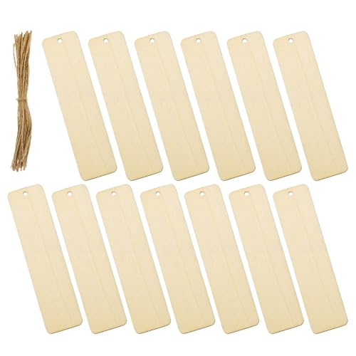 OSALADI 40 Stück Teiliges Blanko Holz-lesezeichen Rechteckige Unbehandelte Holzanhänger zum Bemalen Kreative DIY Buchzeichen und Bastelornamente für Erwachsene Robust und Vielseitig OSALADI 40 Stück Teiliges Blanko Holz-lesezeichen Rechteckige Unbehandelte Holzanhänger zum Bemalen Kreative DIY Buchzeichen und Bastelornamente für Erwachsene Robust und Vielseitig von OSALADI