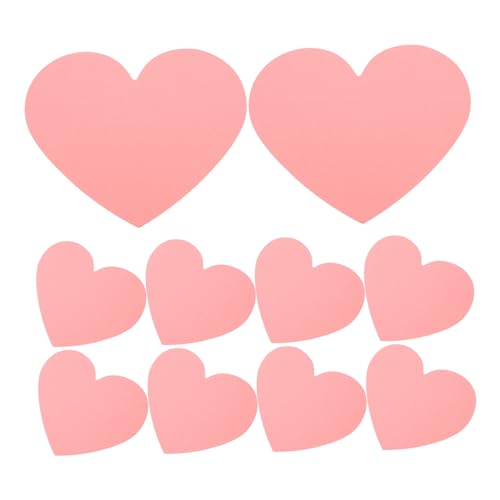 OSALADI 40 Stück Teiliges Herzförmiger DIY Grußkarten in Große Karten mit Viel Platz für Persönliche Botschaften für Valentinstag Hochzeit Geburtstag Jubiläum und Wunschwand Dekoration von OSALADI