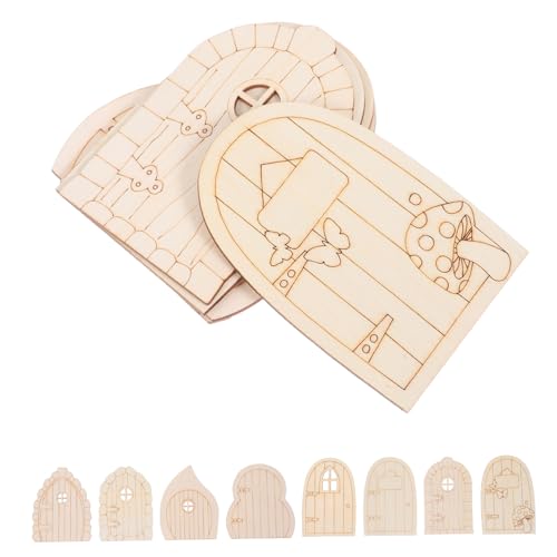 OSALADI 40 Stück Teiliges Holz Bastelset Unlackierte Miniatur DIY Garten Dekorationen Witterungsbeständig Robust für Puppenhaus Weihnachtsfeier Zubehör OSALADI 40 Stück Teiliges Holz Bastelset Unlackierte Miniatur DIY Garten Dekorationen Witterungsbeständig Robust für Puppenhaus Weihnachtsfeier Zubehör von OSALADI