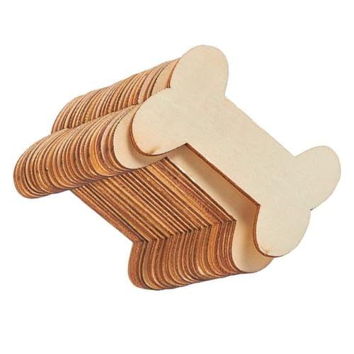OSALADI 40 Stück Teiliges Holzanhänger Hundeknochen Form Unlackierte Holzscheiben zum Basteln DIY holzfiguren für Kreative Dekoration für Malen und Heimdeko OSALADI 40 Stück Teiliges Holzanhänger Hundeknochen Form Unlackierte Holzscheiben zum Basteln DIY holzfiguren für Kreative Dekoration für Malen und Heimdeko von OSALADI