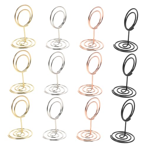 OSALADI 40 Stück Teiliges Metall Kartenhalter Rund Elegante Tischnummernhalter für Hochzeit Geburtstag Party Büro Vielseitig Einsetzbar und Dekorativ OSALADI 40 Stück Teiliges Metall Kartenhalter Rund Elegante Tischnummernhalter für Hochzeit Geburtstag Party Büro Vielseitig Einsetzbar und Dekorativ von OSALADI
