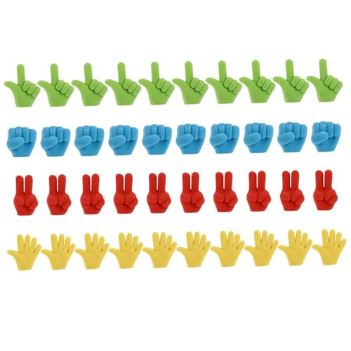 OSALADI 40 Stück Teiliges Radiergummis in Fingerform Dekorative Bleistiftaufsätze für Schüler Leichte und Langlebige Cartoon Radierer als Vorschul Abschiedsgeschenk und Schulbedarf OSALADI 40 Stück Teiliges Radiergummis in Fingerform Dekorative Bleistiftaufsätze für Schüler Leichte und Langlebige Cartoon Radierer als Vorschul Abschiedsgeschenk und Schulbedarf von OSALADI