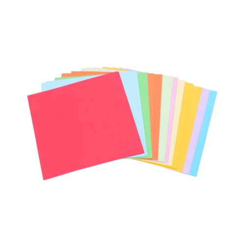 OSALADI 400 Blatt Buntes Origami Papier Handgemachtes Faltpapier für Kreative DIY Bastelprojekte für Zuhause Büro und Partys Gemischte Farben OSALADI 400 Blatt Buntes Origami Papier Handgemachtes Faltpapier für Kreative DIY Bastelprojekte für Zuhause Büro und Partys Gemischte Farben von OSALADI