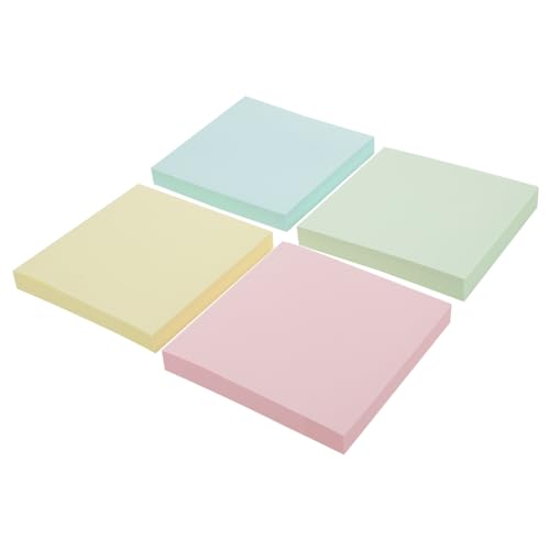 OSALADI 400 Stück Bunte Haftnotizen Selbstklebende Notizen Scrapbook -Aufkleber Sammelalbum Farbe mit Linien Pastell Notizaufkleber abreißbare Memo-Sticker Büro-Notizblöcke Papier OSALADI 400 Stück Bunte Haftnotizen Selbstklebende Notizen Scrapbook -Aufkleber Sammelalbum Farbe mit Linien Pastell Notizaufkleber abreißbare Memo-Sticker Büro-Notizblöcke Papier von OSALADI