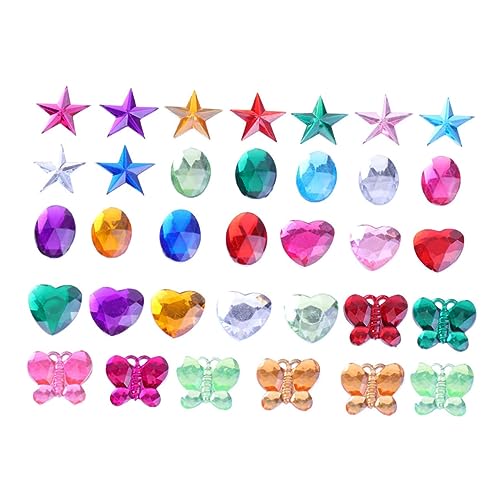 OSALADI 400 Stück Glitzerstein Aufkleber DIY Acryl Imitation Kristall Pentagram Sticker für Kindergarten Kunsthandwerk Gemischte Stile für Kreative Bastelprojekte und Dekorationen OSALADI 400 Stück Glitzerstein Aufkleber DIY Acryl Imitation Kristall Pentagram Sticker für Kindergarten Kunsthandwerk Gemischte Stile für Kreative Bastelprojekte und Dekorationen von OSALADI