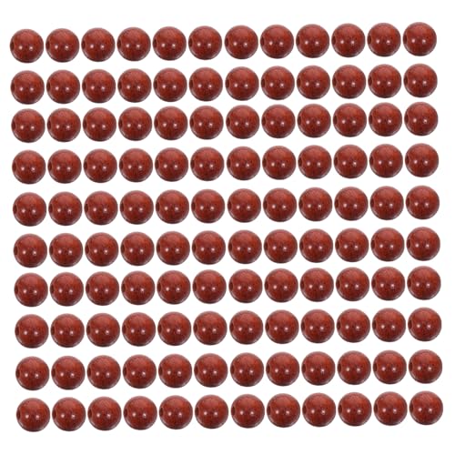 OSALADI 400 Stück Holzperlen aus Massivem Burma Holz Handpolierte Spacer-perlen für DIY Schmuckherstellung Armbänder Halsketten und Kreative Bastelprojekte von OSALADI