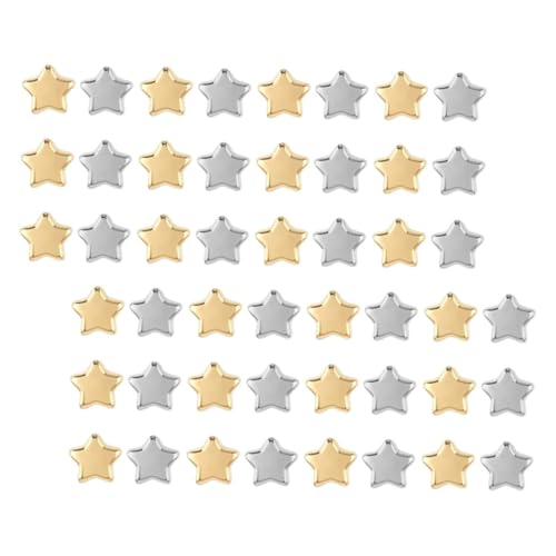 OSALADI 400 Stück Sternförmige Spacer Perlen Großes Loch Kunststoff Stern Abstandsperlen für DIY Schmuckherstellung Armbänder Halsketten Originelles Bastelzubehör OSALADI 400 Stück Sternförmige Spacer Perlen Großes Loch Kunststoff Stern Abstandsperlen für DIY Schmuckherstellung Armbänder Halsketten Originelles Bastelzubehör von OSALADI