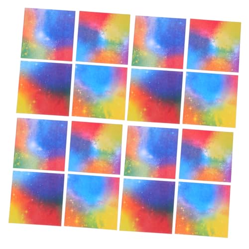 OSALADI 400Blätter Doppelseitiges Origami Papier Bunte Klapppapiere für DIY Handwerk für Schulprojekte und Kreative Bastelideen von OSALADI