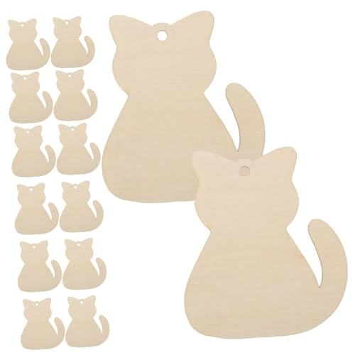OSALADI 40Stücke Holz Scrapbooking Katzen zum Selbermachen Unvollendete Holzscheiben für DIY Katzen Malerei Langlebige Holzausschnitte für Bastelprojekte OSALADI 40Stücke Holz Scrapbooking Katzen zum Selbermachen Unvollendete Holzscheiben für DIY Katzen Malerei Langlebige Holzausschnitte für Bastelprojekte von OSALADI