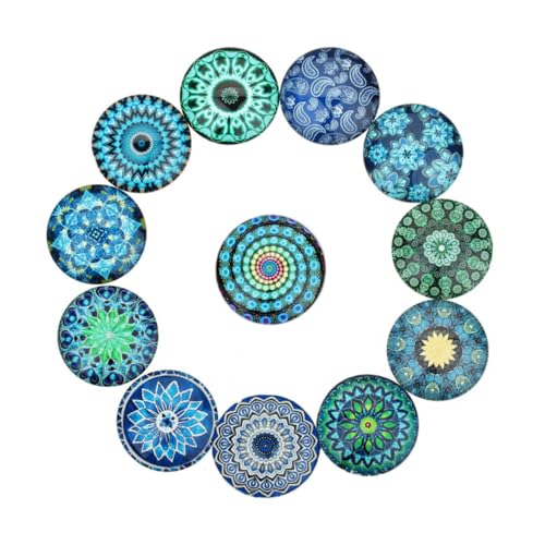 OSALADI 40Stücke Mosaikbedruckte Cabochons für DIY Schmuck Muster für Handwerksprojekte Einzigartiges Design für Armbänder Ohrringe und Mehr OSALADI 40Stücke Mosaikbedruckte Cabochons für DIY Schmuck Muster für Handwerksprojekte Einzigartiges Design für Armbänder Ohrringe und Mehr von OSALADI