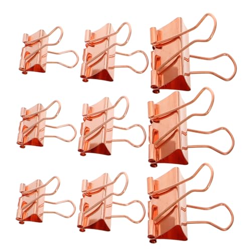 OSALADI 42 Stück Clip-briefpapier Schreibwaren Kleine Heftklammern Büroklammern Mini-bindeklammern Winzige Heftklammern Metall OSALADI 42 Stück Clip-briefpapier Schreibwaren Kleine Heftklammern Büroklammern Mini-bindeklammern Winzige Heftklammern Metall von OSALADI