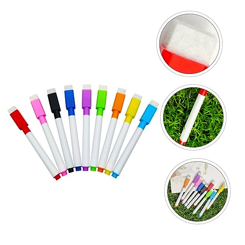 OSALADI 45 Stück Teiliges Whiteboard Marker Stifte Wasserbasierte Abwischbare Farbstifte für Schule Büro und Zuhause mit Integriertem Radierer und Geruchsneutral OSALADI 45 Stück Teiliges Whiteboard Marker Stifte Wasserbasierte Abwischbare Farbstifte für Schule Büro und Zuhause mit Integriertem Radierer und Geruchsneutral von OSALADI