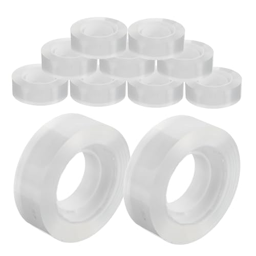 OSALADI 48 Rollen Unsichtbares Klebeband, Nachfüllpackung, Von Hand Abreißbar, Rollen, Geschenkband Für Spender, Klassenpreis, Preis Für Zuhause, Schule Und Bürobedarf, 18 Mm von OSALADI