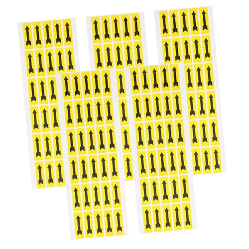 OSALADI 5 Blätter -Aufkleber Markierung Name Farbe farbig Etikett Peel-Label-Aufkleber Richtungsaufkleber anzeigen Aufkleber markieren Wegweiser-Aufkleber selbstklebendes Papier Gelb OSALADI 5 Blätter -Aufkleber Markierung Name Farbe farbig Etikett Peel-Label-Aufkleber Richtungsaufkleber anzeigen Aufkleber markieren Wegweiser-Aufkleber selbstklebendes Papier Gelb von OSALADI