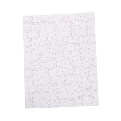 OSALADI 5 Blätter Teiliges Blanko holzpuzzle Sublimation DIY Wärmeübertragung Blanko Puzzle für Individuelle Gestaltung Bemalbar Fördert Kreativität und Motorik zum Selbstgestalten und von OSALADI