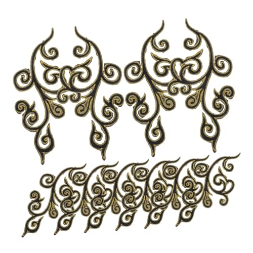 OSALADI 5 Paar Stickerei-patches Für Kleidung, Bestickte Stoffflicken, Nähen, Aufbügeln, Aufnähen, Aufnäher Für Kleidung, Kleid OSALADI 5 Paar Stickerei-patches Für Kleidung, Bestickte Stoffflicken, Nähen, Aufbügeln, Aufnähen, Aufnäher Für Kleidung, Kleid von OSALADI