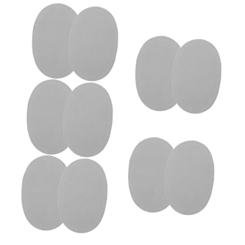OSALADI 5 Paare Knieschützer und Ellbogenschützer Patch Stoffreparaturflicken Stickereiflecken Kleidungsflicken kleine Kleiderflicken Applikationen zum Aufnähen für Jacken Leder Grau OSALADI 5 Paare Knieschützer und Ellbogenschützer Patch Stoffreparaturflicken Stickereiflecken Kleidungsflicken kleine Kleiderflicken Applikationen zum Aufnähen für Jacken Leder Grau von OSALADI