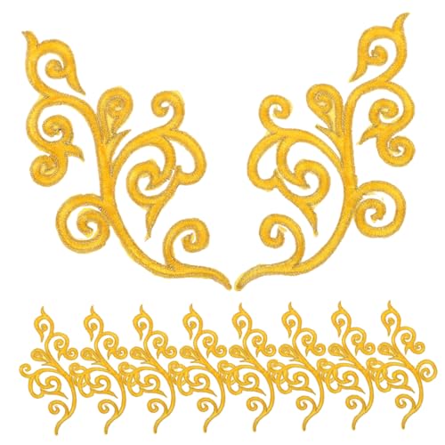OSALADI 5 Paare Wolkenstickfelder Für Kleidung Chinesische Eisen -eisen Auf Applikationen Für Kleider Und Jacken DIY -verzierungen Und Hochzeit von OSALADI
