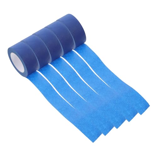 OSALADI 5 Rollen Abdeckband Bastelzubehör Handwerkszubehör Markierungsband Malerband für Kanten Maler-Klebeband doppelseitiges klebeband Blau DIY Klebeband Bastelband strukturiertes Papier OSALADI 5 Rollen Abdeckband Bastelzubehör Handwerkszubehör Markierungsband Malerband für Kanten Maler-Klebeband doppelseitiges klebeband Blau DIY Klebeband Bastelband strukturiertes Papier von OSALADI