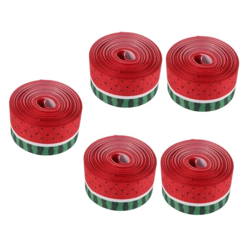 OSALADI 5 Rollen Bastelbänder für lila dünn gegenwärtig Hochzeit Nähen Geschenkbandverzierung DIY-Band basteln kreative Kuchenbänder Neuheit Geschenkband kreatives Geschenkband Polyester von OSALADI