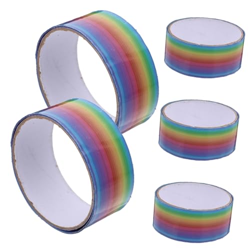 OSALADI 5 Rollen Klebeband Entpacken Für Schüttgut Farbig Dünn Ball Buntes Klebeband Klebrig Runden Handwerk Polypropylen OSALADI 5 Rollen Klebeband Entpacken Für Schüttgut Farbig Dünn Ball Buntes Klebeband Klebrig Runden Handwerk Polypropylen von OSALADI