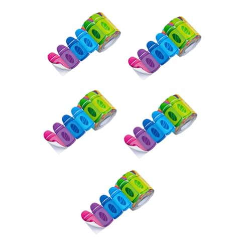 OSALADI 5 Rollen Randaufkleber mit Buntstift Klassenzimmer Vinyl Kindergarten Abziehbilder Schule deko Grenzaufkleber Rahmen für Pinnwand Aufkleber aus beschichtetem Papier OSALADI 5 Rollen Randaufkleber mit Buntstift Klassenzimmer Vinyl Kindergarten Abziehbilder Schule deko Grenzaufkleber Rahmen für Pinnwand Aufkleber aus beschichtetem Papier von OSALADI