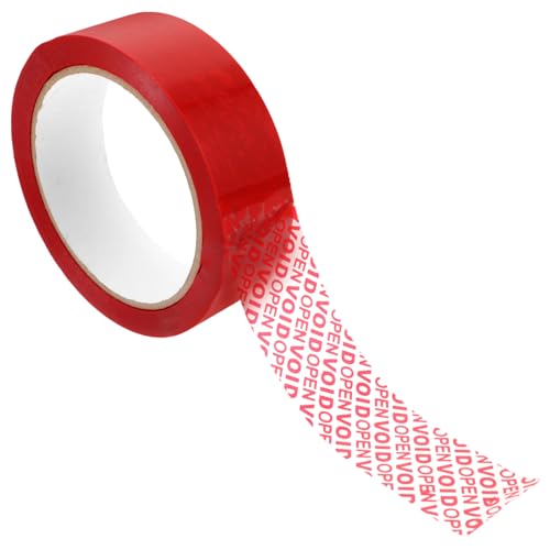 OSALADI 5 Rollen Tamper Evident Klebeband Dickes Sicherheitsband mit Voidopen Funktion Schutz Diebstahl und Manipulation für Pakete und Versand OSALADI 5 Rollen Tamper Evident Klebeband Dickes Sicherheitsband mit Voidopen Funktion Schutz Diebstahl und Manipulation für Pakete und Versand von OSALADI