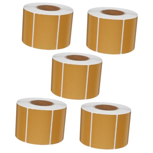 OSALADI 5 Rollen Thermische Selbstklebende für Versand Adressetiketten Preisschilder für Büro und Zuhause Kompatibel mit Labeldruckern OSALADI 5 Rollen Thermische Selbstklebende für Versand Adressetiketten Preisschilder für Büro und Zuhause Kompatibel mit Labeldruckern von OSALADI