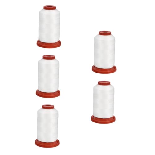 OSALADI 5 Rollen Wasserlösliche Schnur Nähen Nähgarn Decke Kleidung Handarbeit Zahnseide Anfänger Stoff Herstellung Material Erwachsene Stich vielfältig Faden Vinylon Weiß OSALADI 5 Rollen Wasserlösliche Schnur Nähen Nähgarn Decke Kleidung Handarbeit Zahnseide Anfänger Stoff Herstellung Material Erwachsene Stich vielfältig Faden Vinylon Weiß von OSALADI