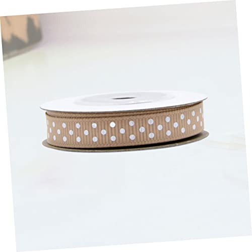 OSALADI 5 Rollen Yards Dotted Ribbon Geschenkband mit Rippierter Struktur für DIY Dekorationen für Partys und Bastelarbeiten Khaki OSALADI 5 Rollen Yards Dotted Ribbon Geschenkband mit Rippierter Struktur für DIY Dekorationen für Partys und Bastelarbeiten Khaki von OSALADI