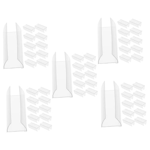 OSALADI 5 Sätze Bar Clip Anzeige Etikettenhalter Für Supermärkte Tag-display-halter Schild Etikettenclips Für Supermärkte Pvc Transparent 60 Stück * 5 OSALADI 5 Sätze Bar Clip Anzeige Etikettenhalter Für Supermärkte Tag-display-halter Schild Etikettenclips Für Supermärkte Pvc Transparent 60 Stück * 5 von OSALADI