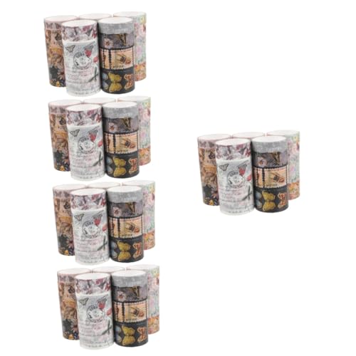 OSALADI 5 Sätze Blumenpapierband Farbiges Band Scrapbooking Tape Blumenband Schmetterling Blumenklebeband Sammelalbum Scrapbook-diy-klebebänder Handwerk Blumen- Aufkleber 17 Rollen * 5 OSALADI 5 Sätze Blumenpapierband Farbiges Band Scrapbooking Tape Blumenband Schmetterling Blumenklebeband Sammelalbum Scrapbook-diy-klebebänder Handwerk Blumen- Aufkleber 17 Rollen * 5 von OSALADI