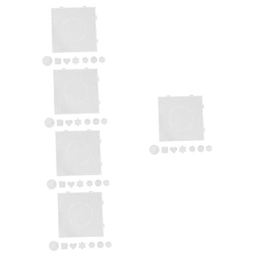OSALADI 5 Sätze Bohnen -pin -vorlagenspielzeug Pegboard Anbindung Peg -vorstand Perlen Für Schmuckhersteller Schmelzperlen Stecktafeln Sicherungsperle Plastik Weiß 8 Stück * 5 OSALADI 5 Sätze Bohnen -pin -vorlagenspielzeug Pegboard Anbindung Peg -vorstand Perlen Für Schmuckhersteller Schmelzperlen Stecktafeln Sicherungsperle Plastik Weiß 8 Stück * 5 von OSALADI