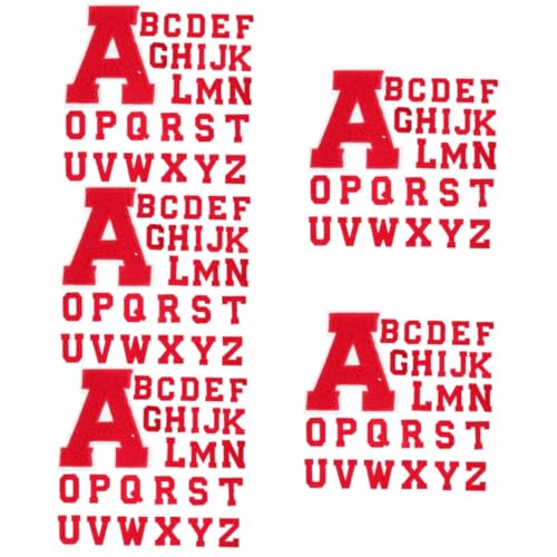 OSALADI 5 Sätze Buchstaben Stickerei Logo Patches Jacke Dekorative Kleidung Chenille Buchstaben Sortiert Hut Mantel Kleidung Für Hat Dekoration Stickerei Patch 26 Stück * 5 OSALADI 5 Sätze Buchstaben Stickerei Logo Patches Jacke Dekorative Kleidung Chenille Buchstaben Sortiert Hut Mantel Kleidung Für Hat Dekoration Stickerei Patch 26 Stück * 5 von OSALADI