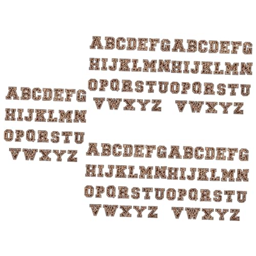 OSALADI 5 Sätze Buchstaben-patch Flicken Für Bekleidung Buchstabenflecken Buchstaben Klein Zum Aufbügeln Flickenbuchstaben Aufbügeln Flanell Light Brown 26 Stücke * 5 OSALADI 5 Sätze Buchstaben-patch Flicken Für Bekleidung Buchstabenflecken Buchstaben Klein Zum Aufbügeln Flickenbuchstaben Aufbügeln Flanell Light Brown 26 Stücke * 5 von OSALADI