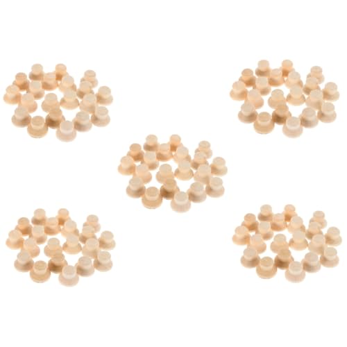 OSALADI 5 Sätze Diy Holz Puppen Hut Unbemalte Kreative Holzpuppen Hüte Für Bastelprojekte Und Dekoration Fördert Die Kreativität Und Lernfähigkeit 40 Stück * 5 OSALADI 5 Sätze Diy Holz Puppen Hut Unbemalte Kreative Holzpuppen Hüte Für Bastelprojekte Und Dekoration Fördert Die Kreativität Und Lernfähigkeit 40 Stück * 5 von OSALADI