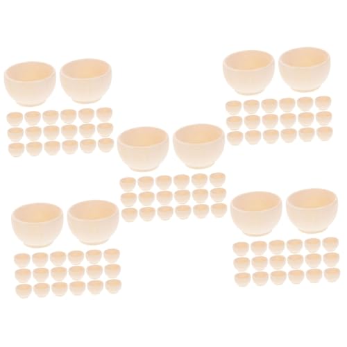 OSALADI 5 Sätze Diy Kleine Holzschalen Unbemalt Kreative Holzschalen Für Bastelprojekte Dekoration Und Malen Unlackierte Mini Schüsseln Für Hochzeiten Und Feste 20 Stück * 5 OSALADI 5 Sätze Diy Kleine Holzschalen Unbemalt Kreative Holzschalen Für Bastelprojekte Dekoration Und Malen Unlackierte Mini Schüsseln Für Hochzeiten Und Feste 20 Stück * 5 von OSALADI