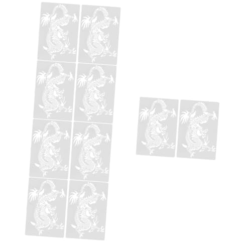 OSALADI 5 Sätze Drachen Malvorlagen Wiederverwendbare Malvorlagen Für Wandkunst Diy Bastelvorlagen Für Canvas Und Holzgestaltung 2 Stücke * 5 OSALADI 5 Sätze Drachen Malvorlagen Wiederverwendbare Malvorlagen Für Wandkunst Diy Bastelvorlagen Für Canvas Und Holzgestaltung 2 Stücke * 5 von OSALADI