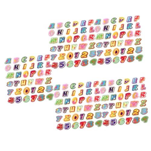 OSALADI 5 Sätze Englischer Brief Patch Alphabetapplikationen Flicken für Jacken klein Nähen Sie Strass-Patches Uni Stickereiflecken für Kleidung Aufnäher mit aufgestickter Nummer Filzstoff OSALADI 5 Sätze Englischer Brief Patch Alphabetapplikationen Flicken für Jacken klein Nähen Sie Strass-Patches Uni Stickereiflecken für Kleidung Aufnäher mit aufgestickter Nummer Filzstoff von OSALADI