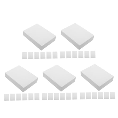 OSALADI 5 Sätze Fotopapier Druckpapier Letter Format Hochglanz Druckerpapier Dickes Hochglanz Fotopapier Druckpapier Hochglanzpapier Drucker Fotopapier Farbe Hoch A4 100 Blätter * 5 von OSALADI
