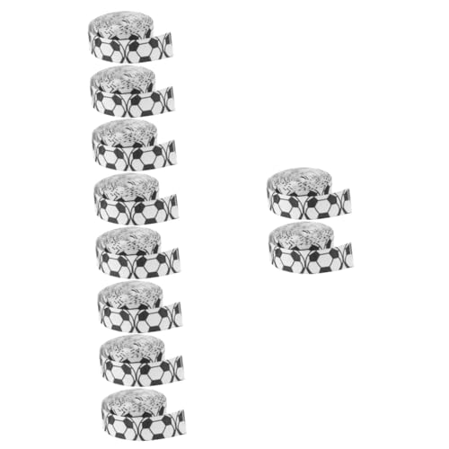 OSALADI 5 Sätze Fußball Dekorationsband Breit Yards Vielseitig Einsetzbar Für Kuchenverpackungen Und Partydekoration Langlebig Und Einfach Zu Verarbeiten 2 Rollen * 5 OSALADI 5 Sätze Fußball Dekorationsband Breit Yards Vielseitig Einsetzbar Für Kuchenverpackungen Und Partydekoration Langlebig Und Einfach Zu Verarbeiten 2 Rollen * 5 von OSALADI